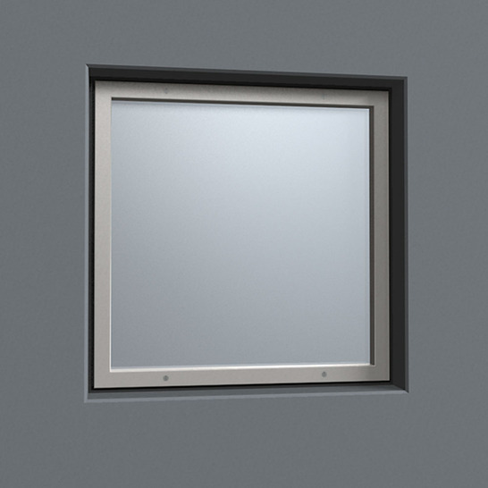 Окно рентгенозащитное ОЗС-2 (два стекла)